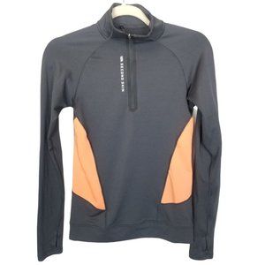 Second Skin Womens XS Gray Long Sleeve Compression